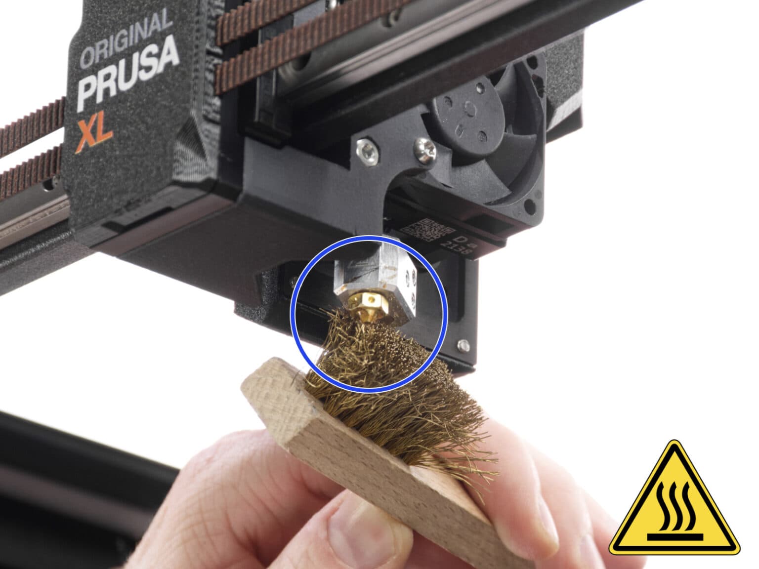Prusa patent adds three-stage nozzle cleaning for cleaner starts