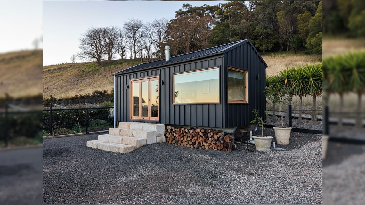 Zinc Studio's Huntley tiny house favors calm, livable luxury