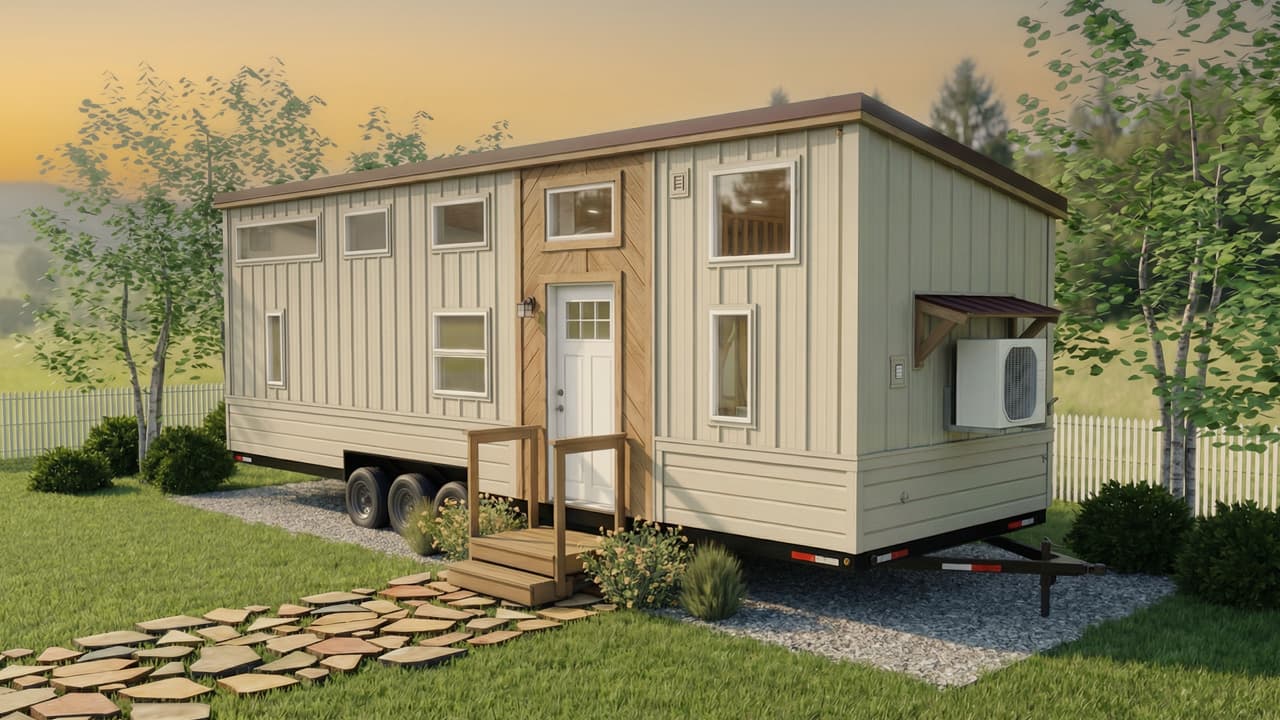 Backcountry Tiny Homes packs two bedrooms into 360 square feet