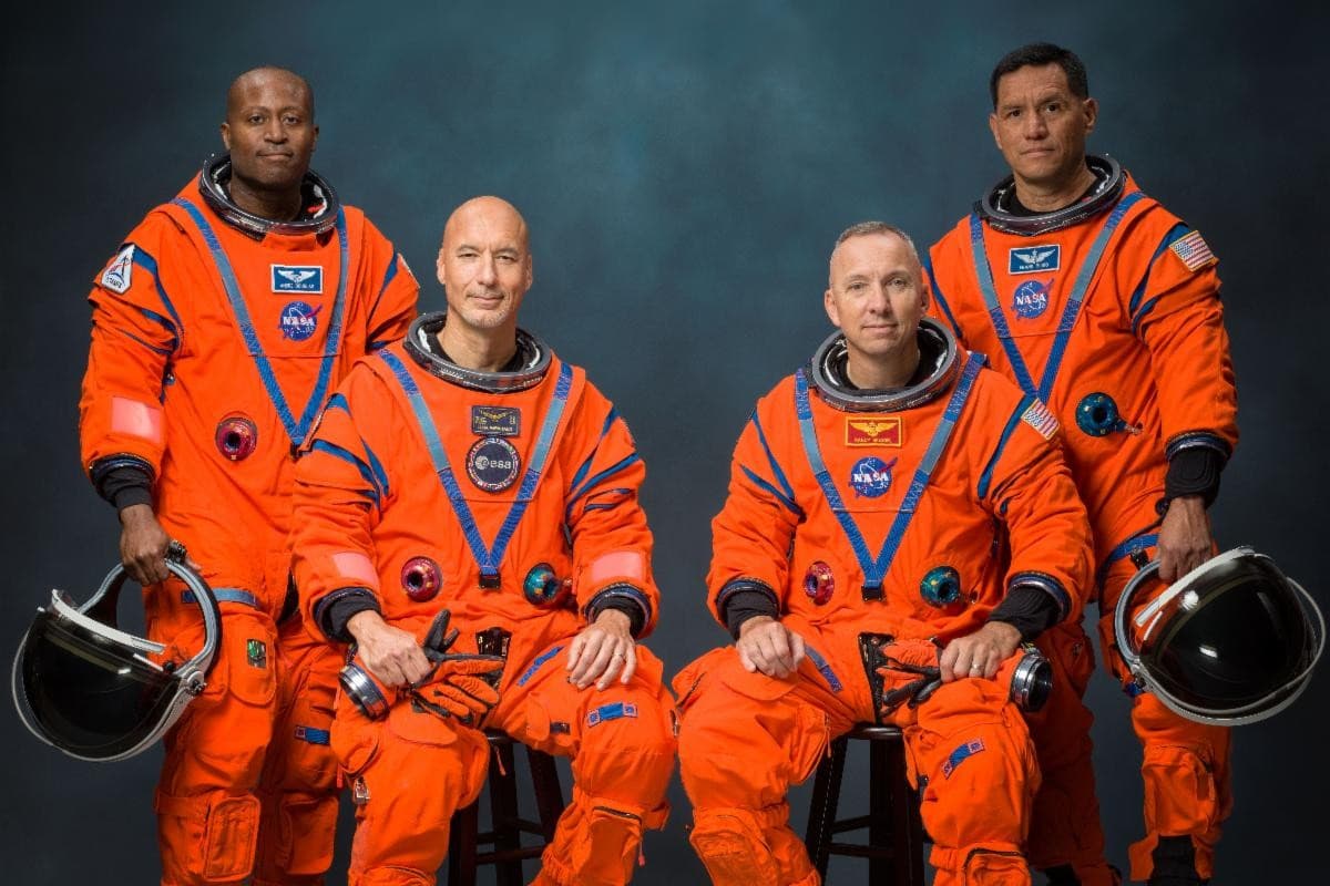 NASA names four astronauts for Artemis III Moon mission in 2027