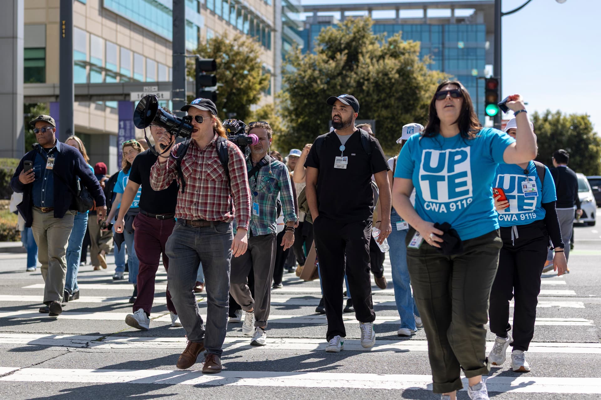 UCSF Social Workers March to Chancellor's Office After Ward 86 Fatal Stabbing