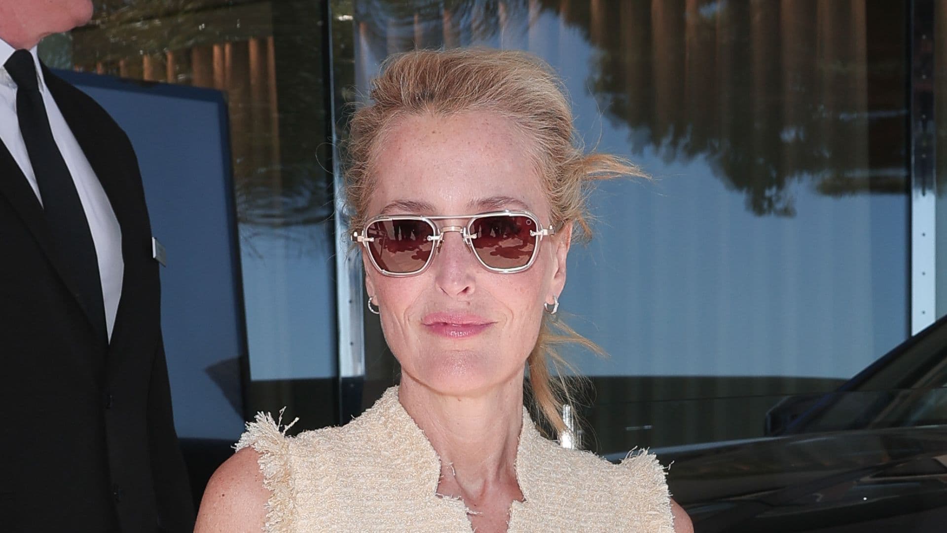 Gillian Anderson makes butter yellow the Cannes color to repeat in 2026