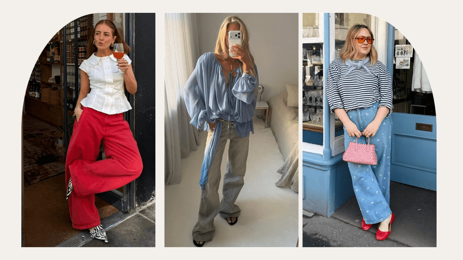 how to make jeans feel summer-ready with the right tops