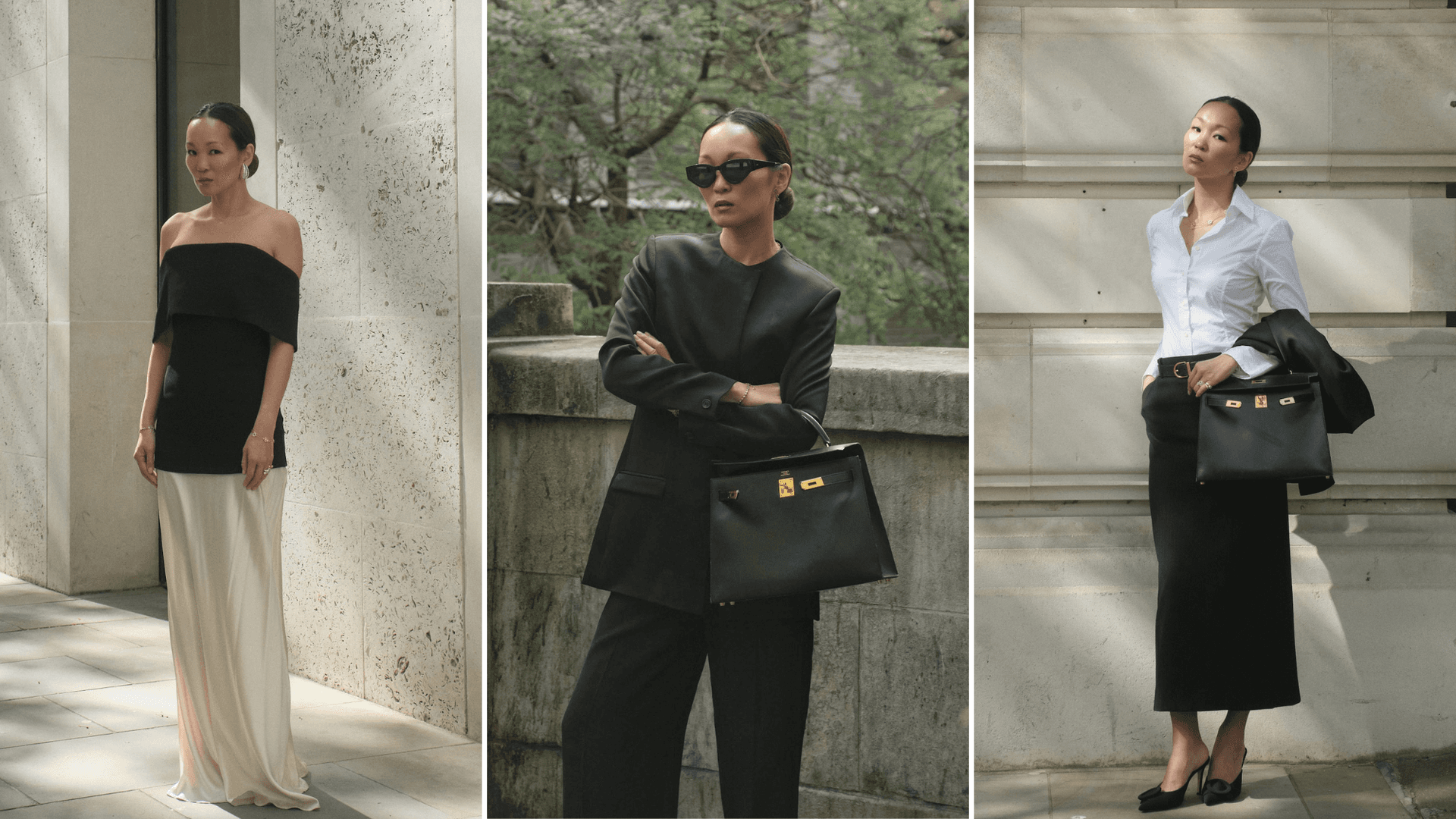 Mariko Kuo’s Carolyn Bessette-Kennedy-inspired formulas for spring workwear