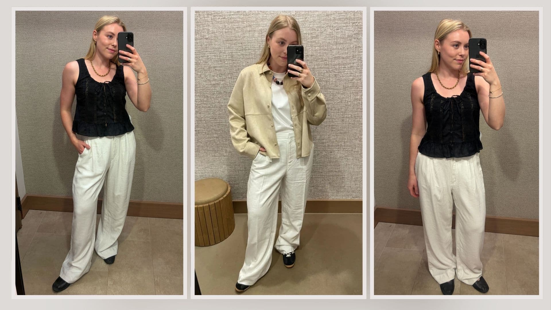 Abercrombie's Sloane linen trousers define coastal grandmother style