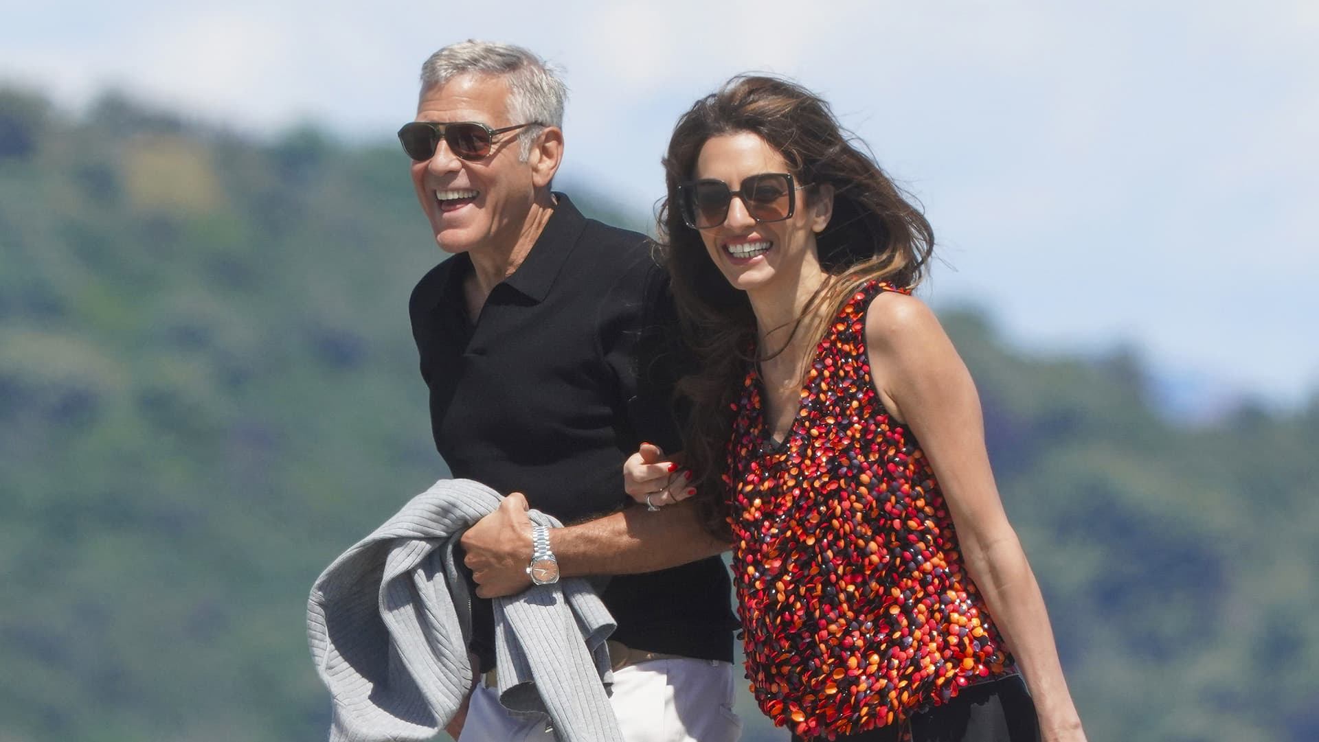 Amal Clooney's Saint-Tropez look puts skorts back in focus