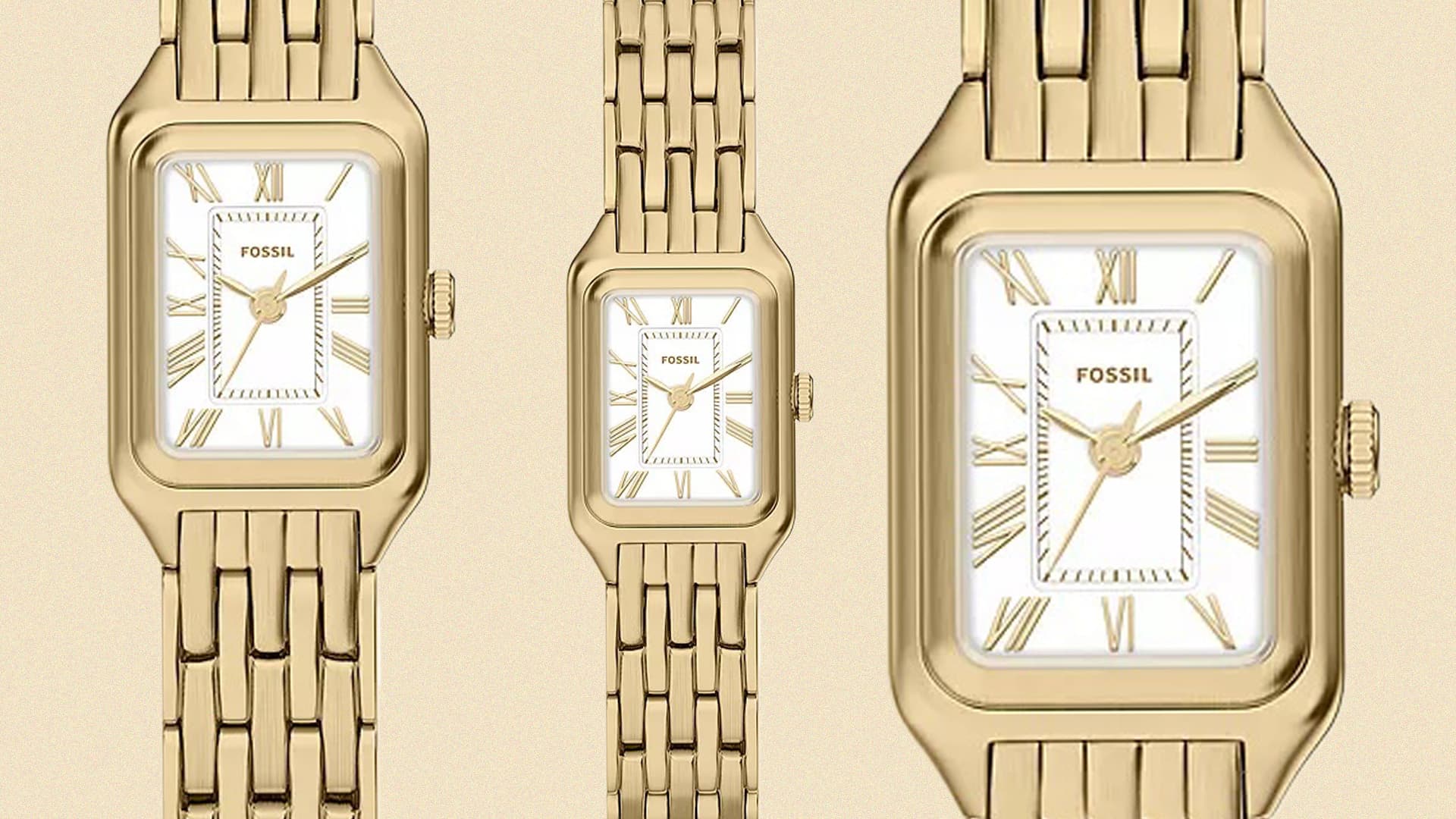 Fossil’s Raquel Mini watch offers slim luxury for travelers