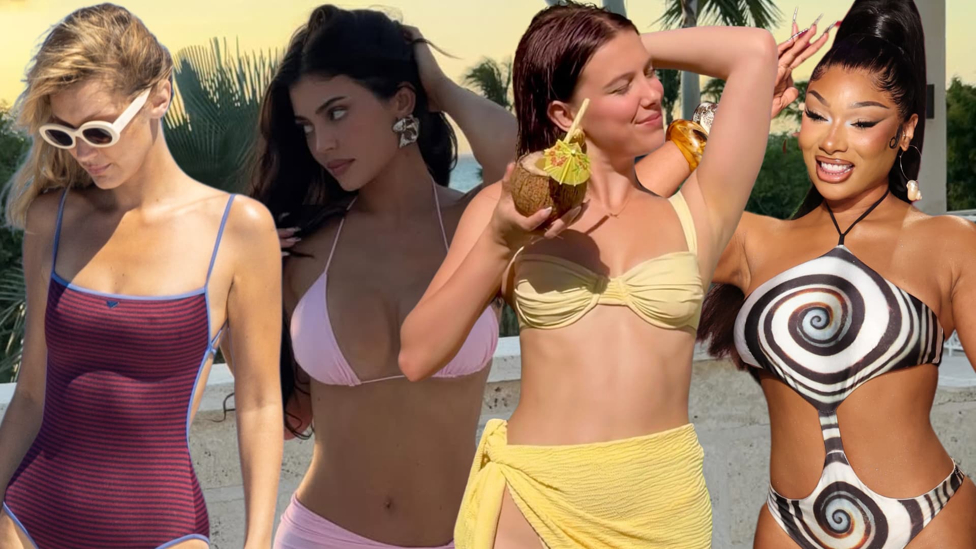 Celebrity swimwear sightings set the tone for summer 2026 trends