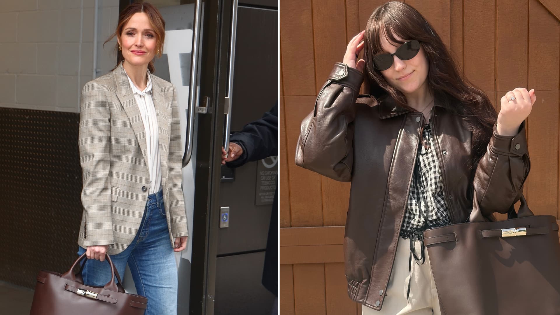 Rose Byrne’s Longchamp Le Smart Tote Signals a Polished New Classic