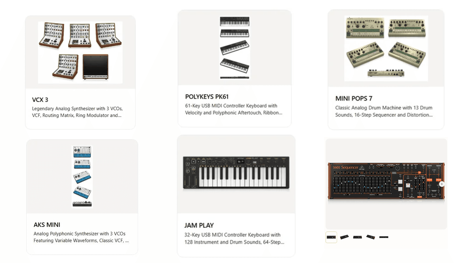 Behringer leak hints at SP-1200 and RD-765 drum machines