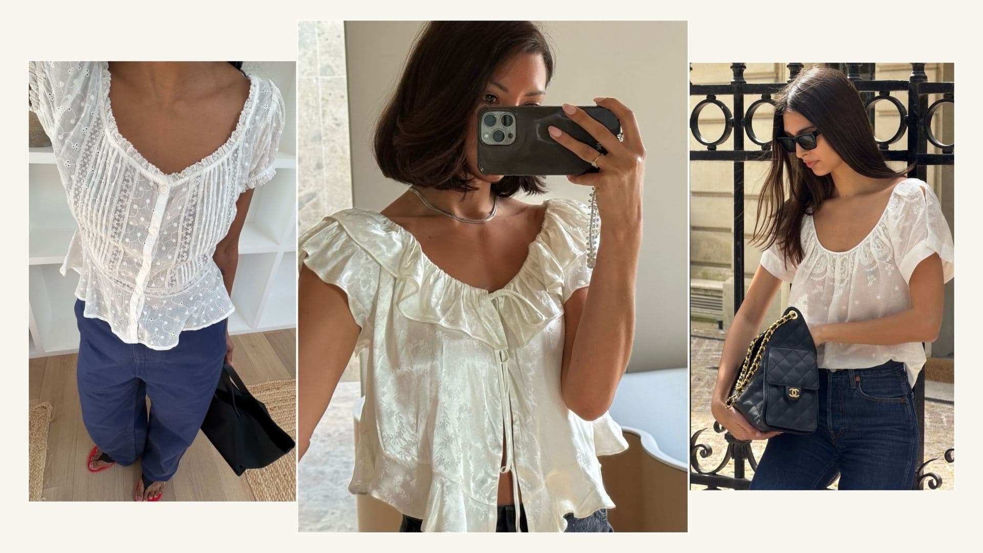 4 blouse trends to refresh a summer capsule wardrobe