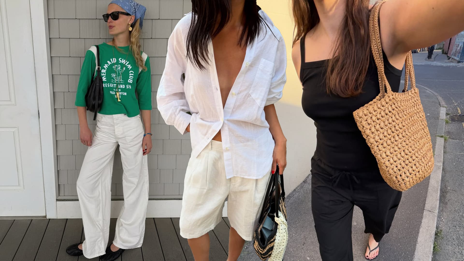 Madewell’s linen pieces channel easy coastal summer dressing