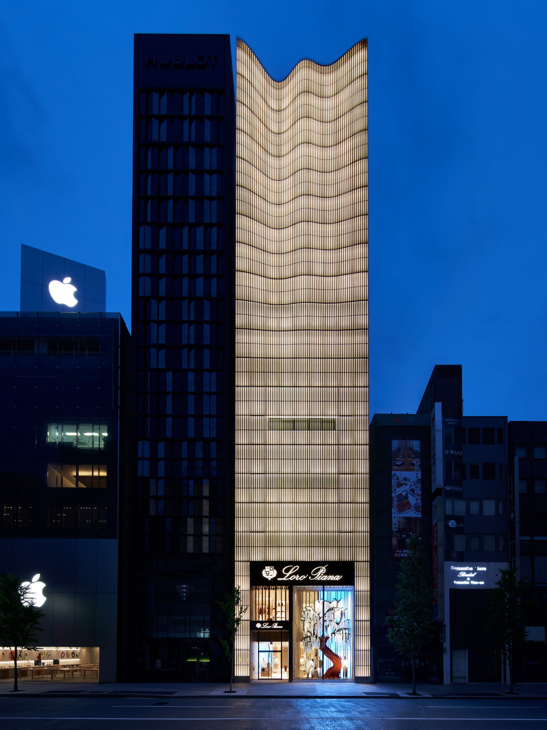 Loro Piana opens a four-story Omotesando boutique in Tokyo