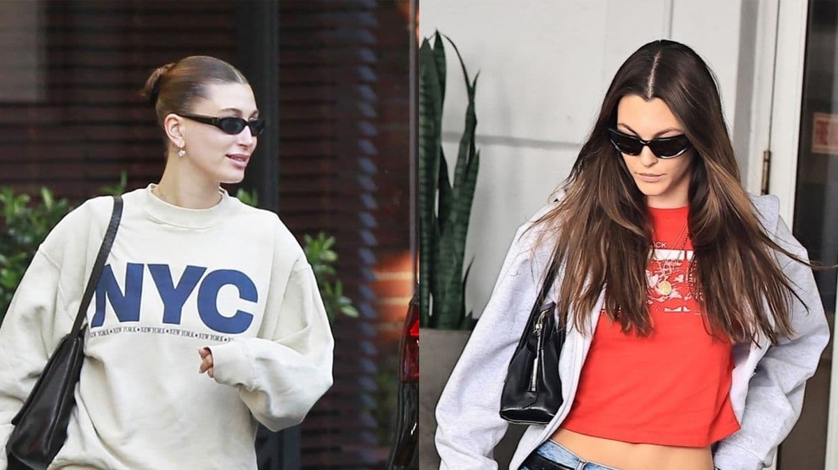 Hailey Bieber and Vittoria Ceretti define the anti-trend summer uniform
