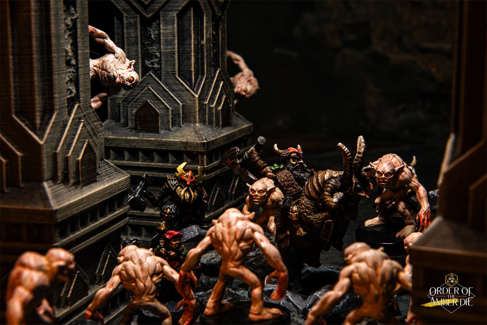Pathfinder's Sky Scions spotlight Clan Firecask in Sky King's Tomb