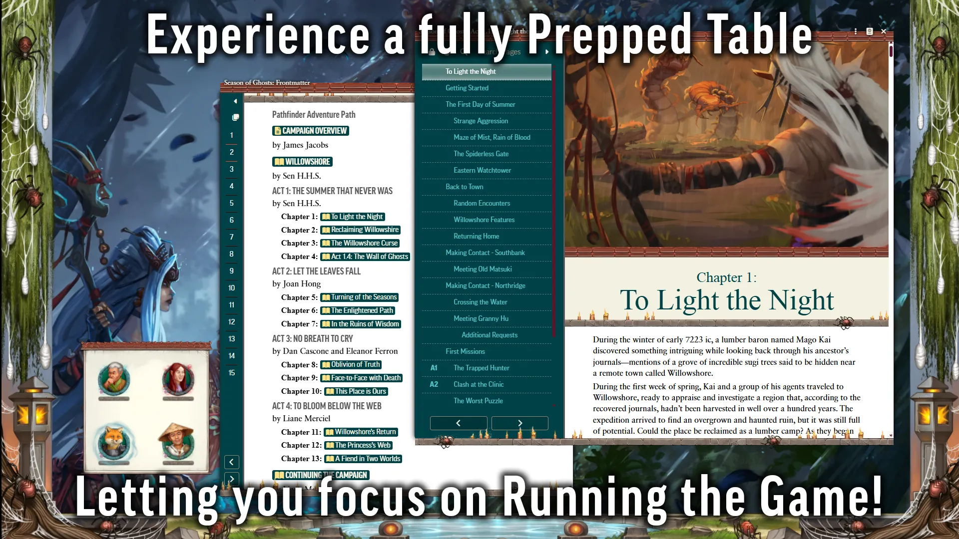 Foundry VTT Lists Paizo's Season of Ghosts; Activation Required, Level Range Unclear