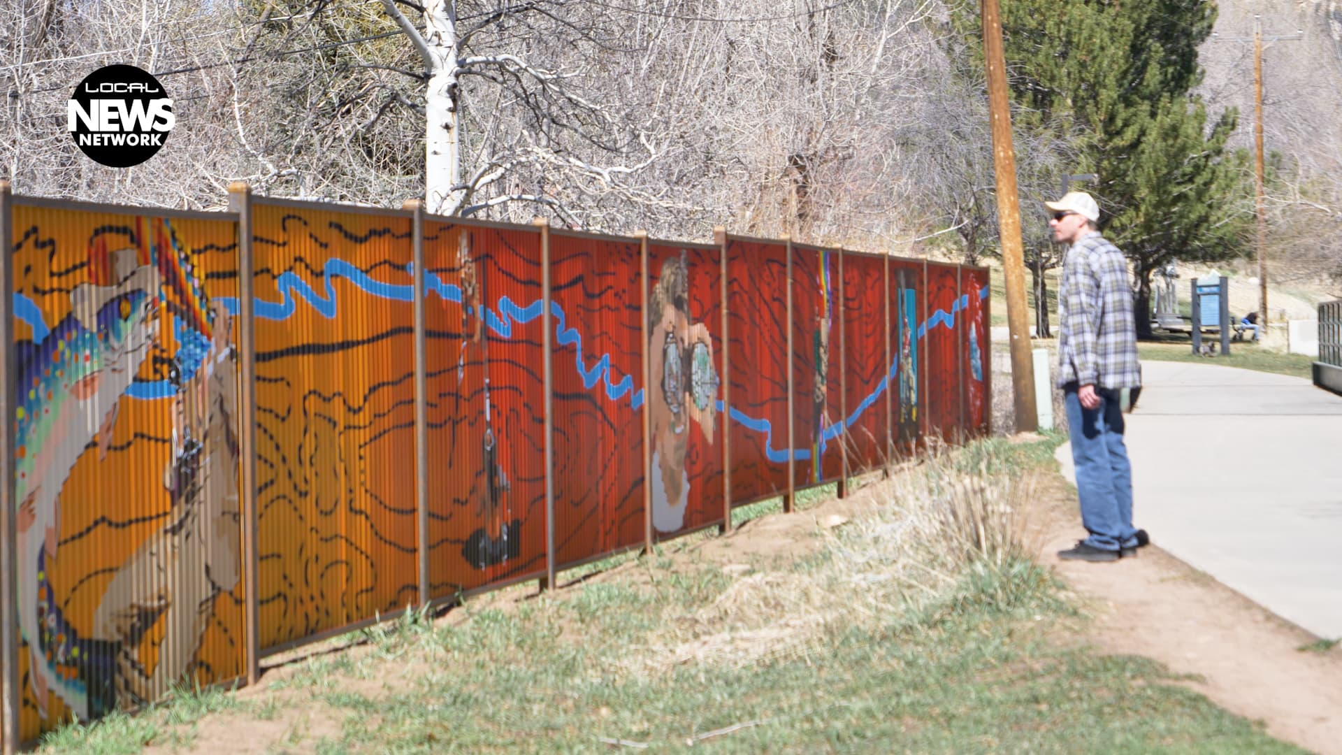 New Durango Mural Ebb and Flow Celebrates the Animas River Trail