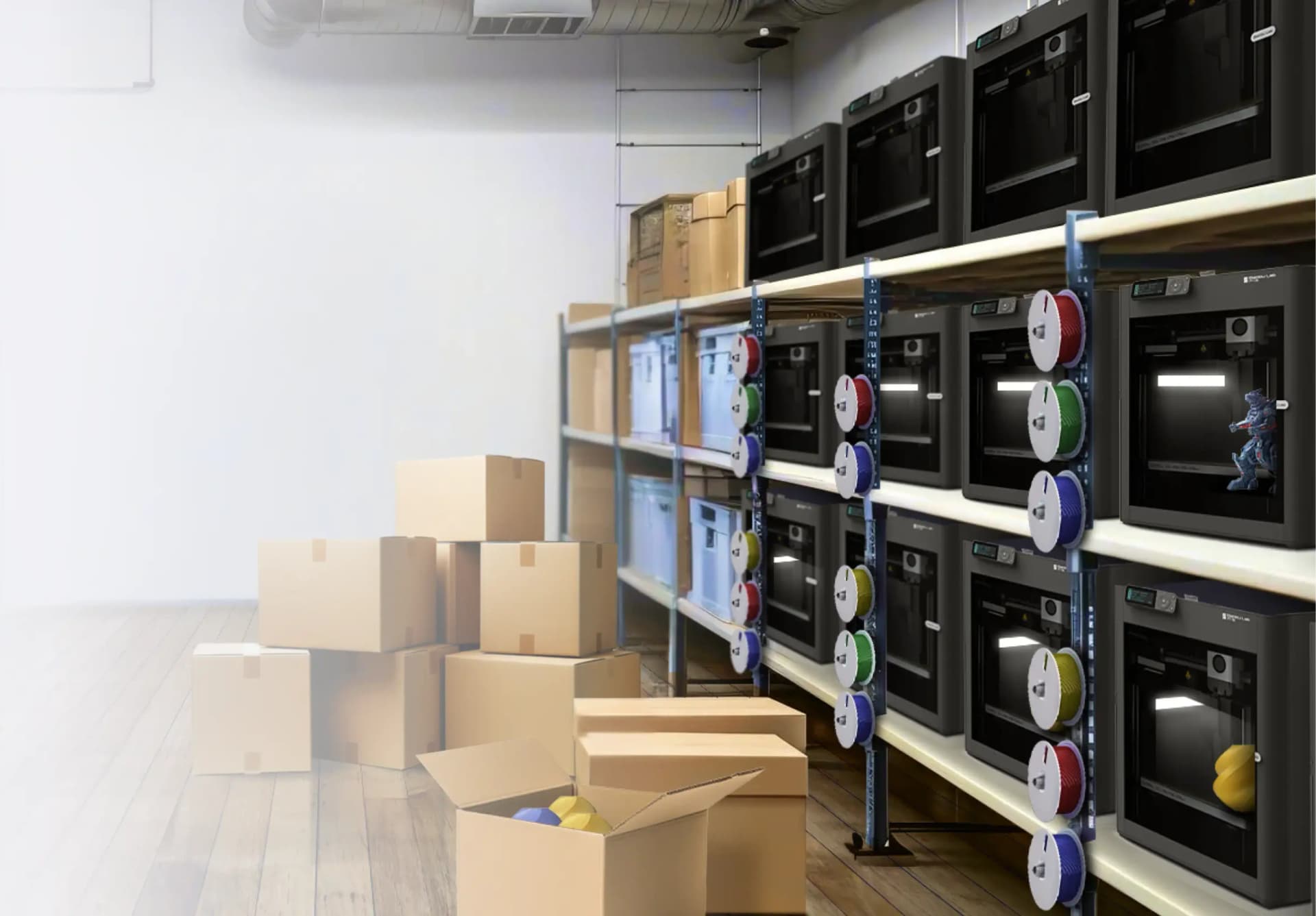 3DQue Offers AutoFarm3D Lifetime Perpetual License for Print Farms