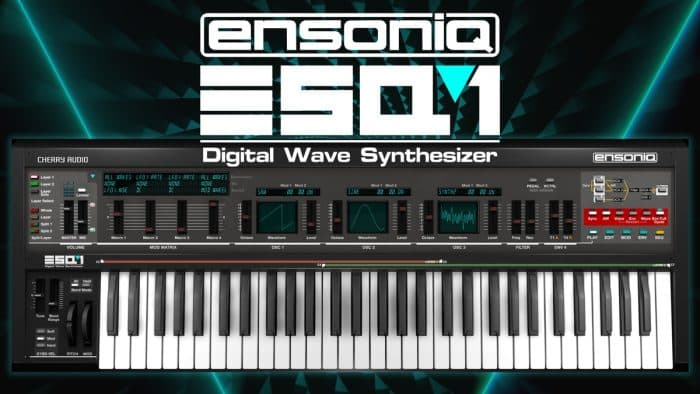 Cherry Audio launches official ESQ-1 plugin for 40th anniversary