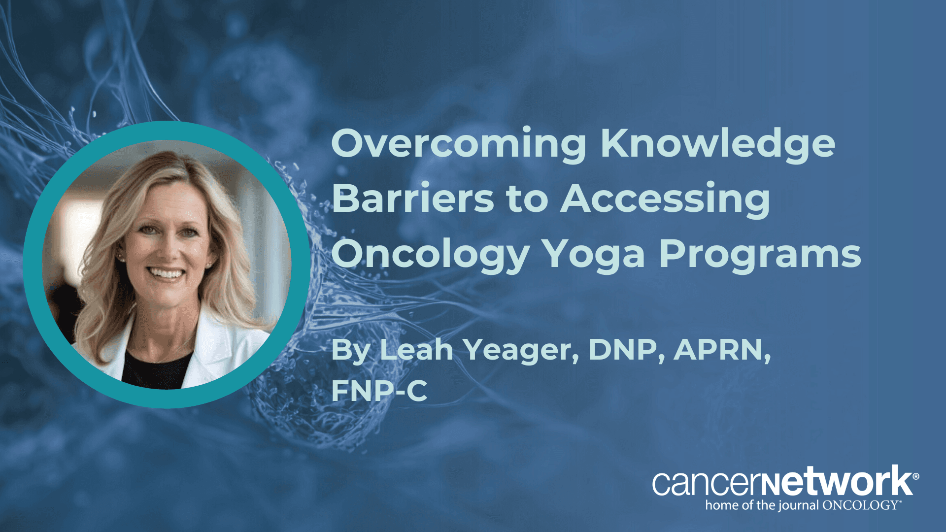 Yoga gains ground in cancer care, awareness remains the barrier