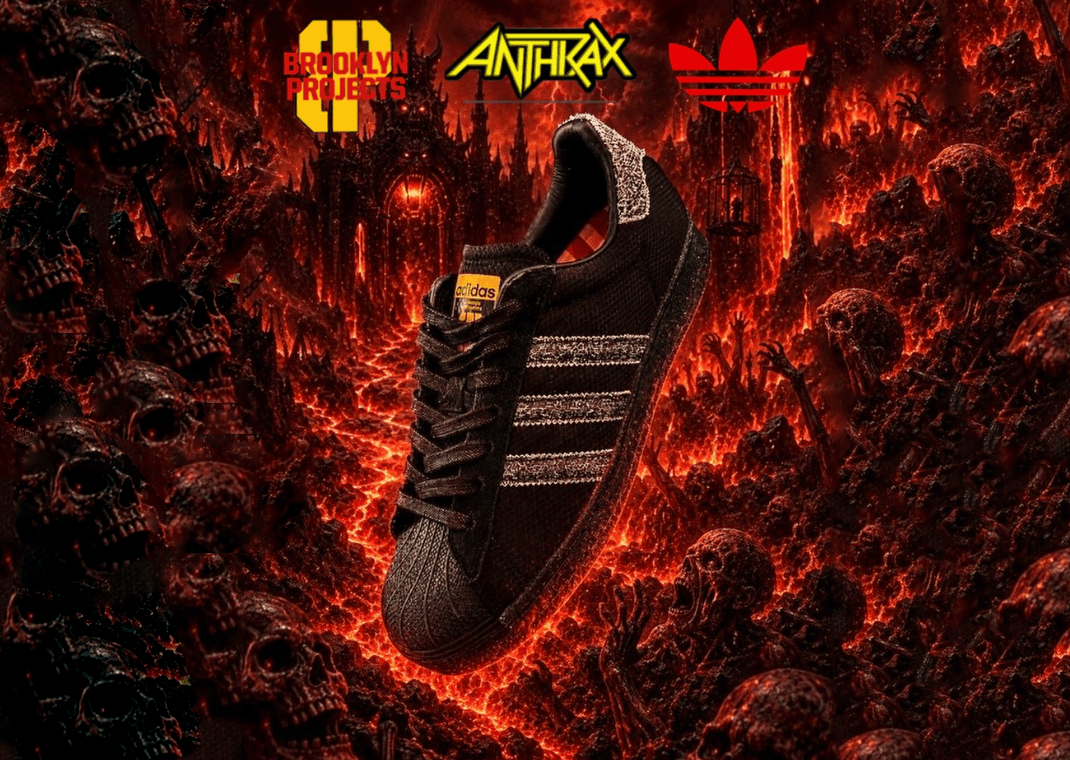 Anthrax, Brooklyn Projects, adidas Skateboarding unveil mosh-pit-ready Superstar ADV