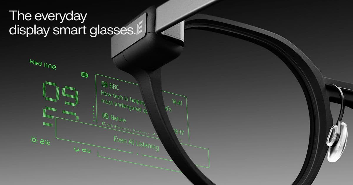 Even Realities pitches camera-free smart glasses for meetings and travel