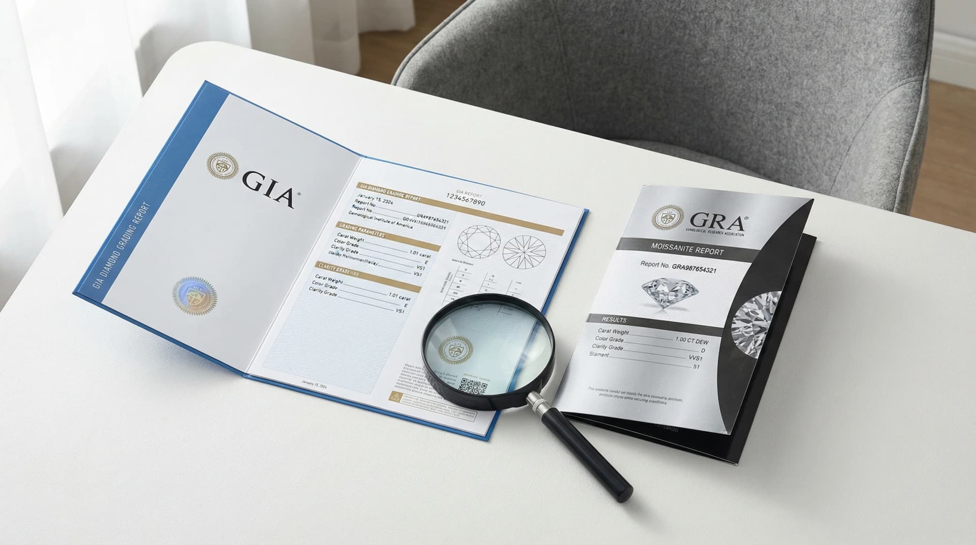 How to spot misleading GRA moissanite certificates before buying