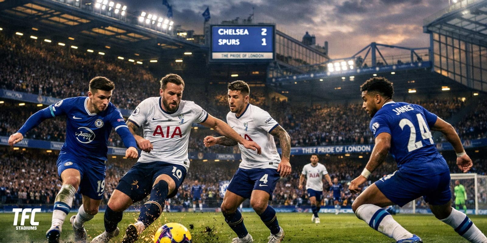 Tottenham face relegation threat after controversial Chelsea penalty call