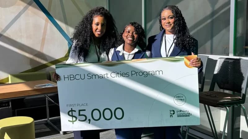 Voorhees freshman wins national HBCU smart cities challenge