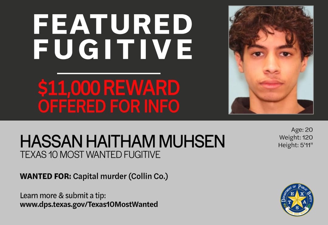 DPS names Frisco murder suspect featured fugitive after ankle monitor cut off