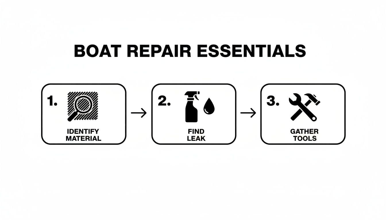 How to Repair Punctures, Seams and Valves on PVC and Hypalon
