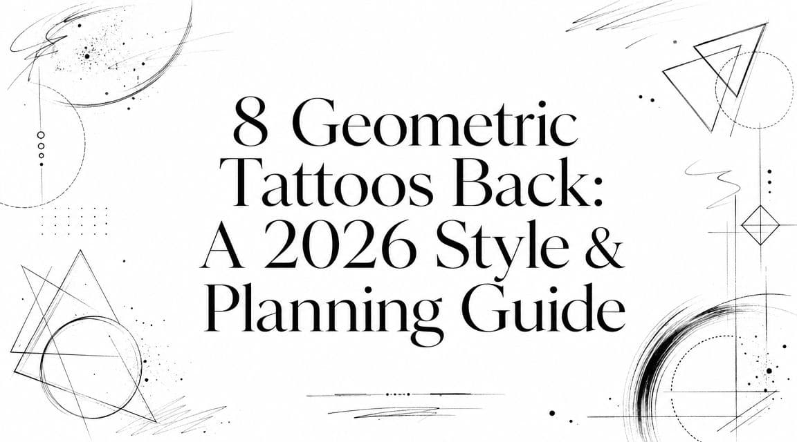 Think Tank Tattoo maps the hidden challenges of geometric back pieces