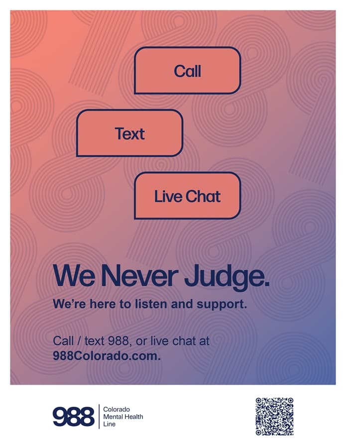 Dolores County Schools Direct Community to 988 Mental Health Line