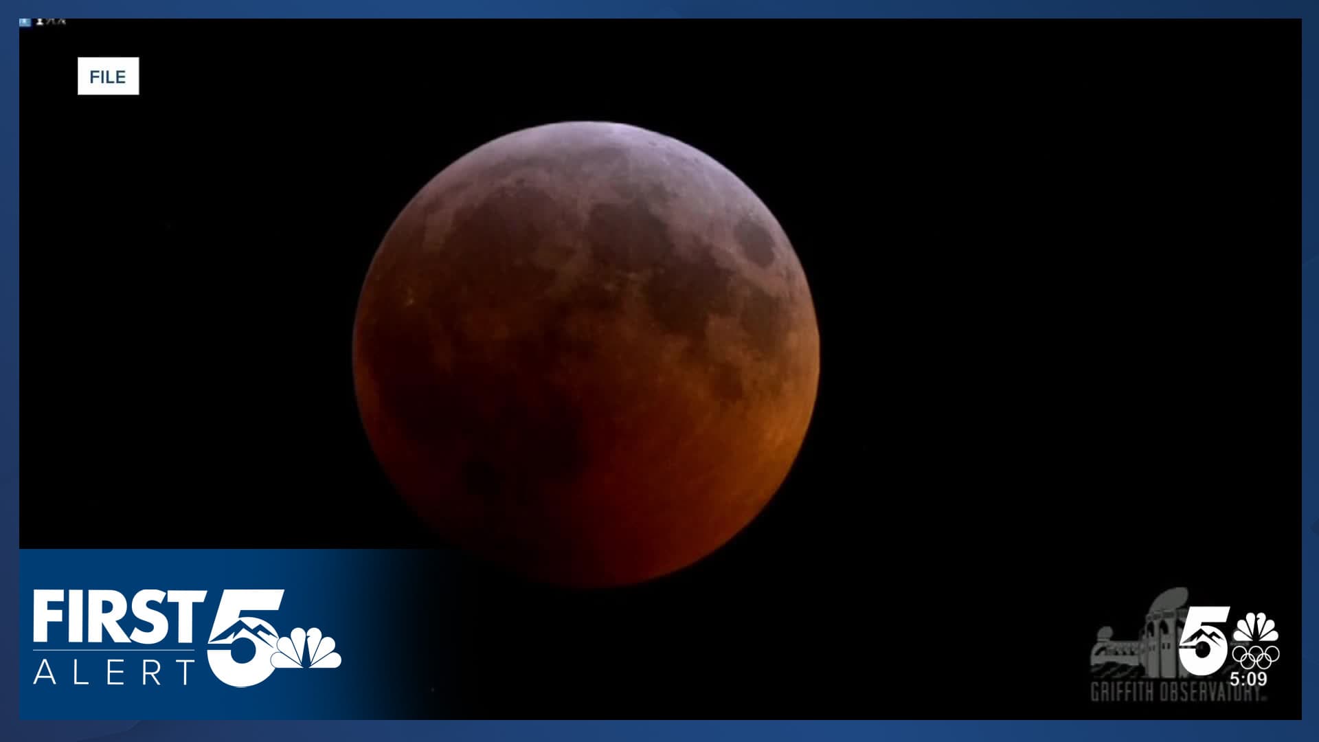 Blood Moon Lunar Eclipse Visible Over Southern Colorado Early Tuesday Morning