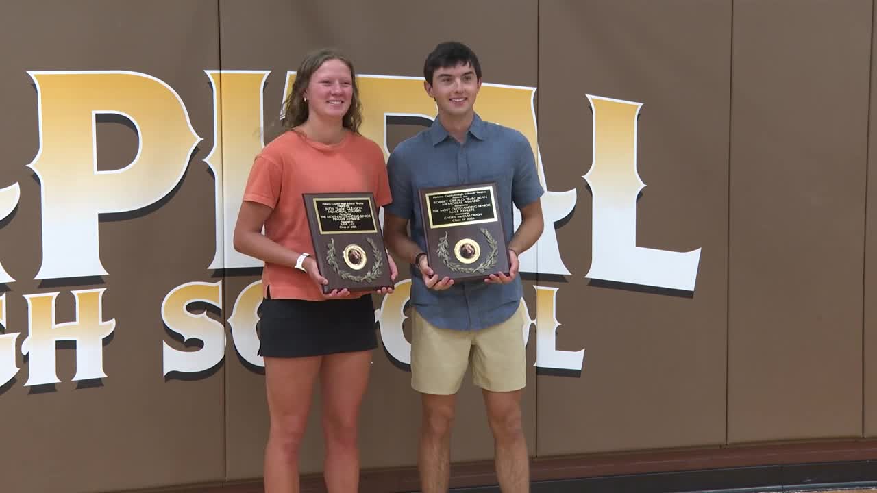 Capital honors McCullough, Lay with top senior athlete awards