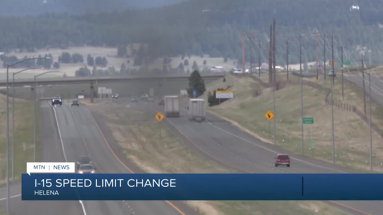 MDT extends I-15 65 mph zone south of Helena interchange