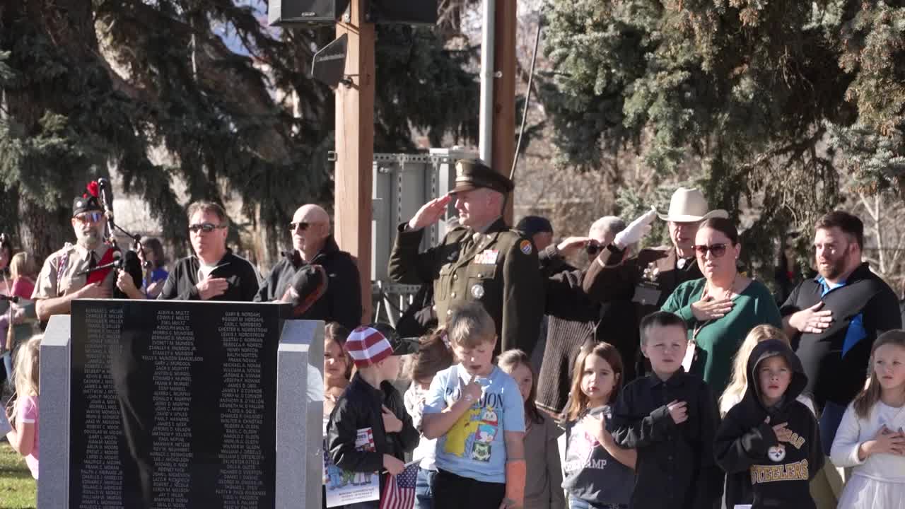 East Helena Observes Veterans Day Parade, Community Honors Service