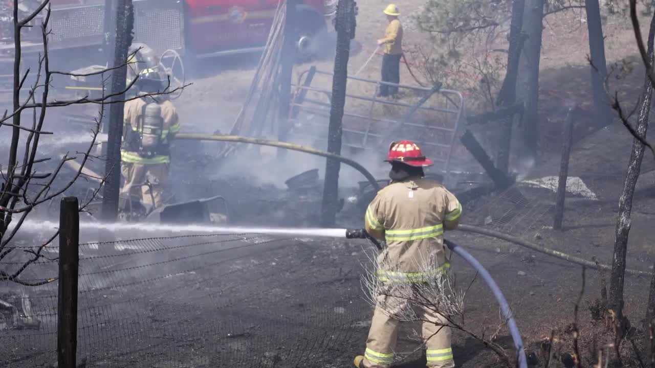 Barn destroyed in Helena Valley fire, no injuries reported