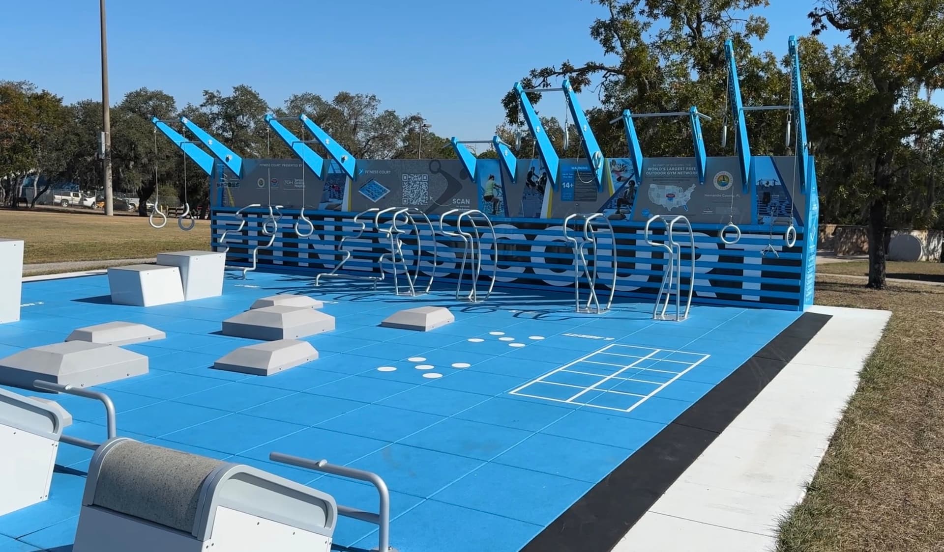 New Fitness Court Brings Free Workouts to Spring Hill Park