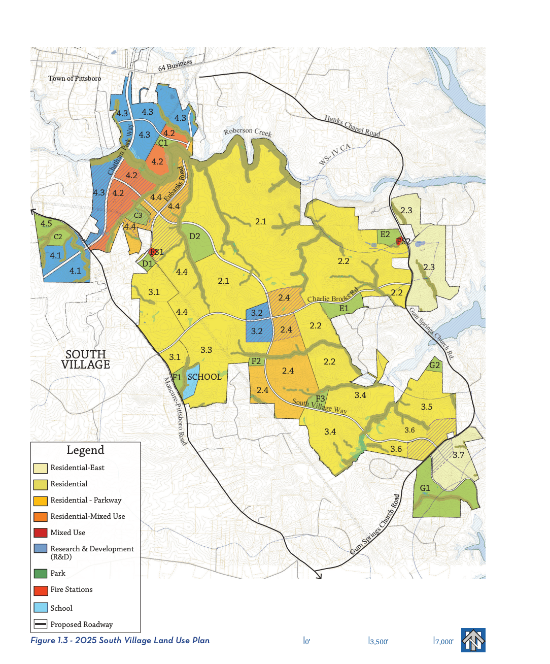 Chatham Park expansion could transform Pittsboro into a 60,000-person town