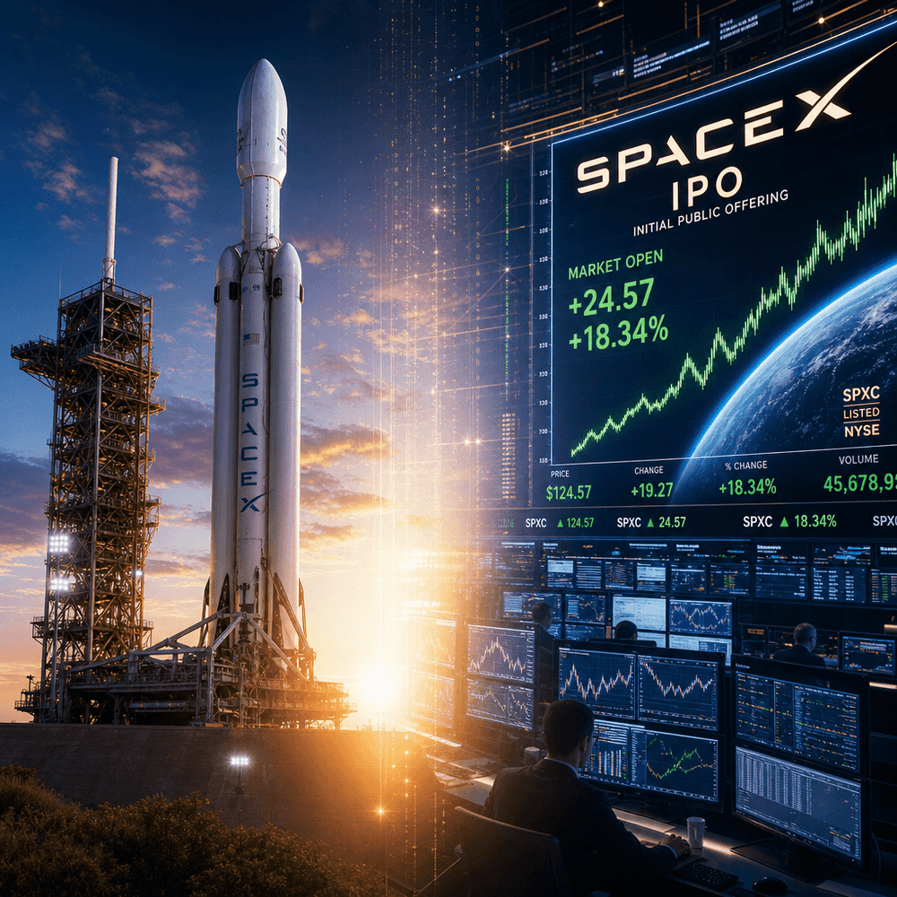 SpaceX set to break IPO record with $75 billion offering