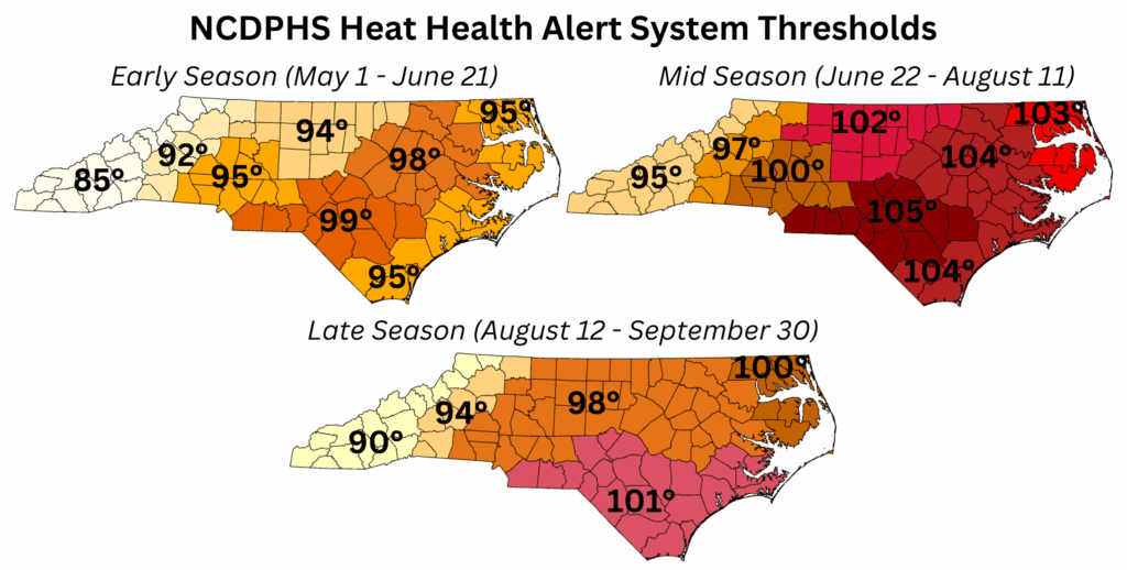 Heat alerts continue in Buncombe County through Monday