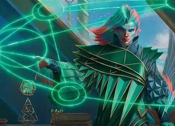 Nev, the Practical Dean gives green counters decks a new Strixhaven angle
