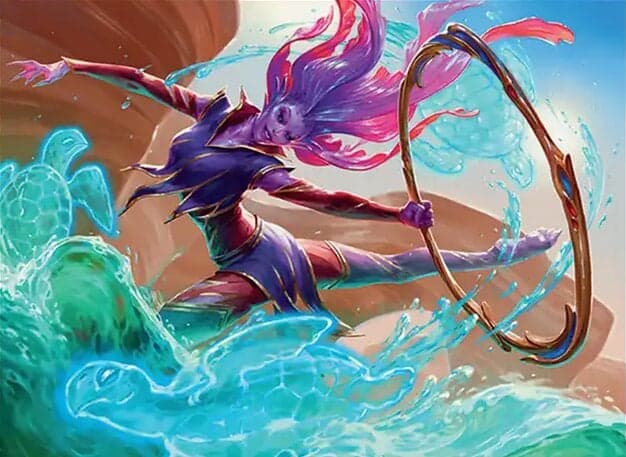 Orysa, Tide Choreographer turns Secrets of Strixhaven into a blink-driven Commander draw engine