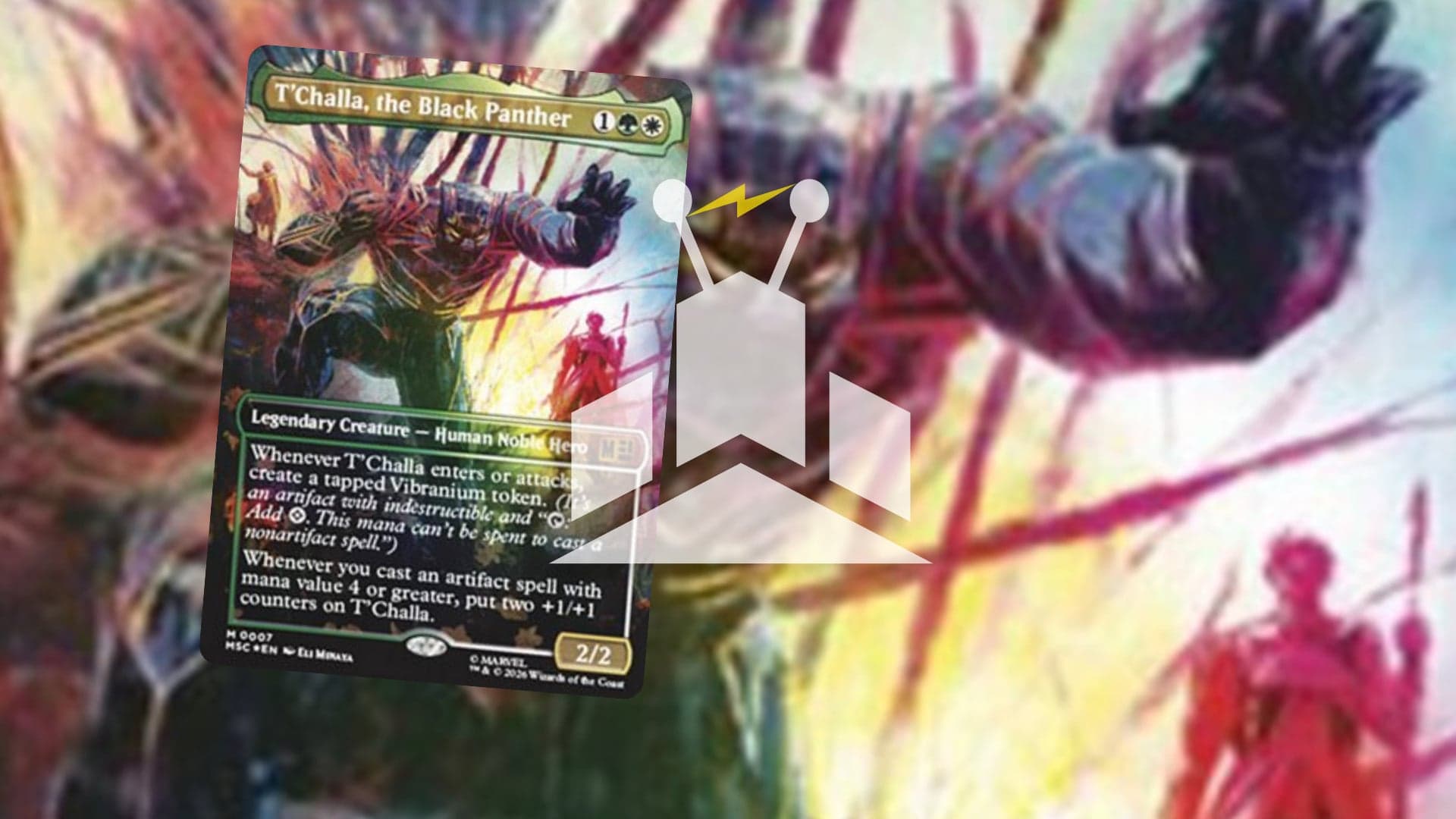 T'Challa turns Selesnya artifacts into a counters-powered finisher