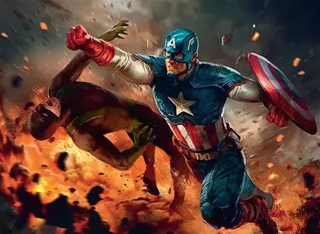 Captain America Commander deck turns shield counters into team protection
