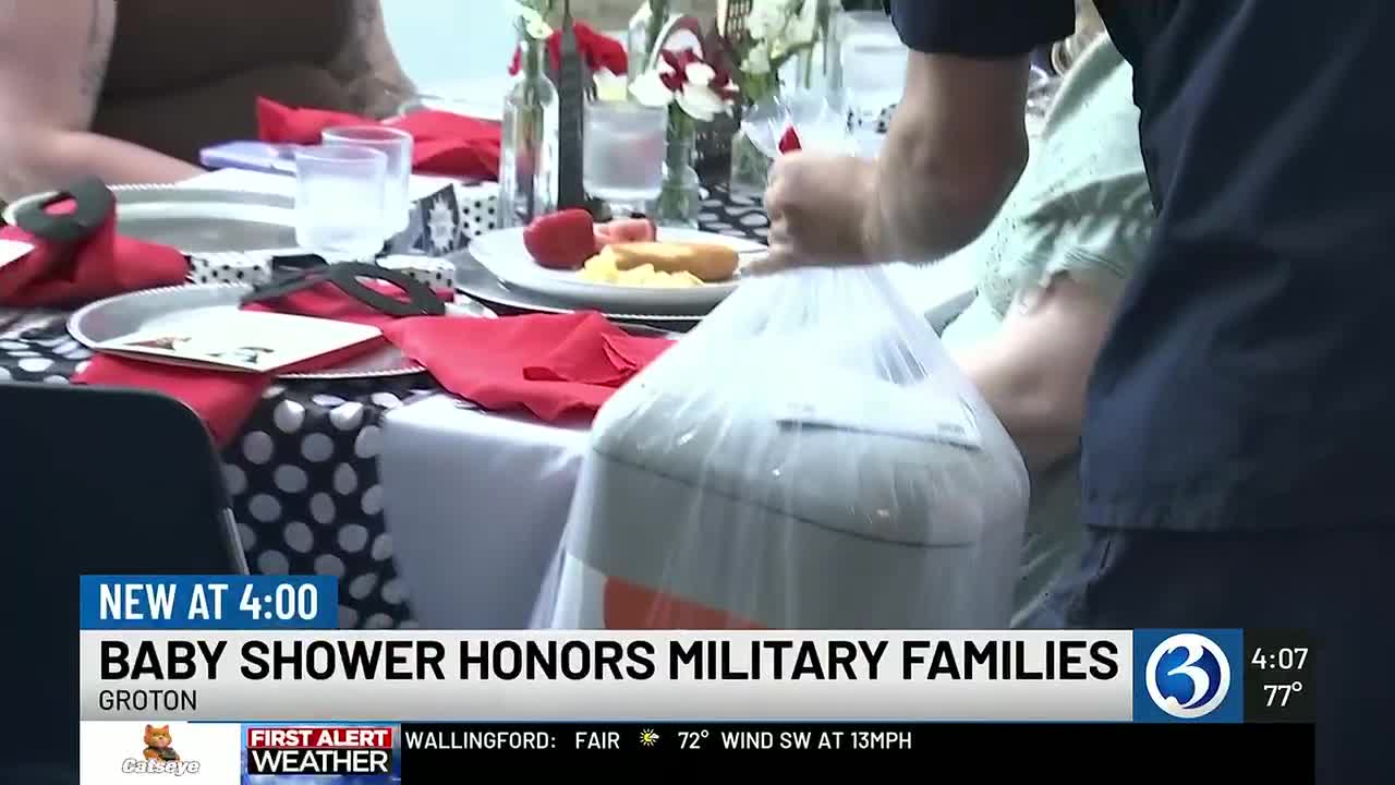 Operation Shower hosts baby shower for military families in Groton