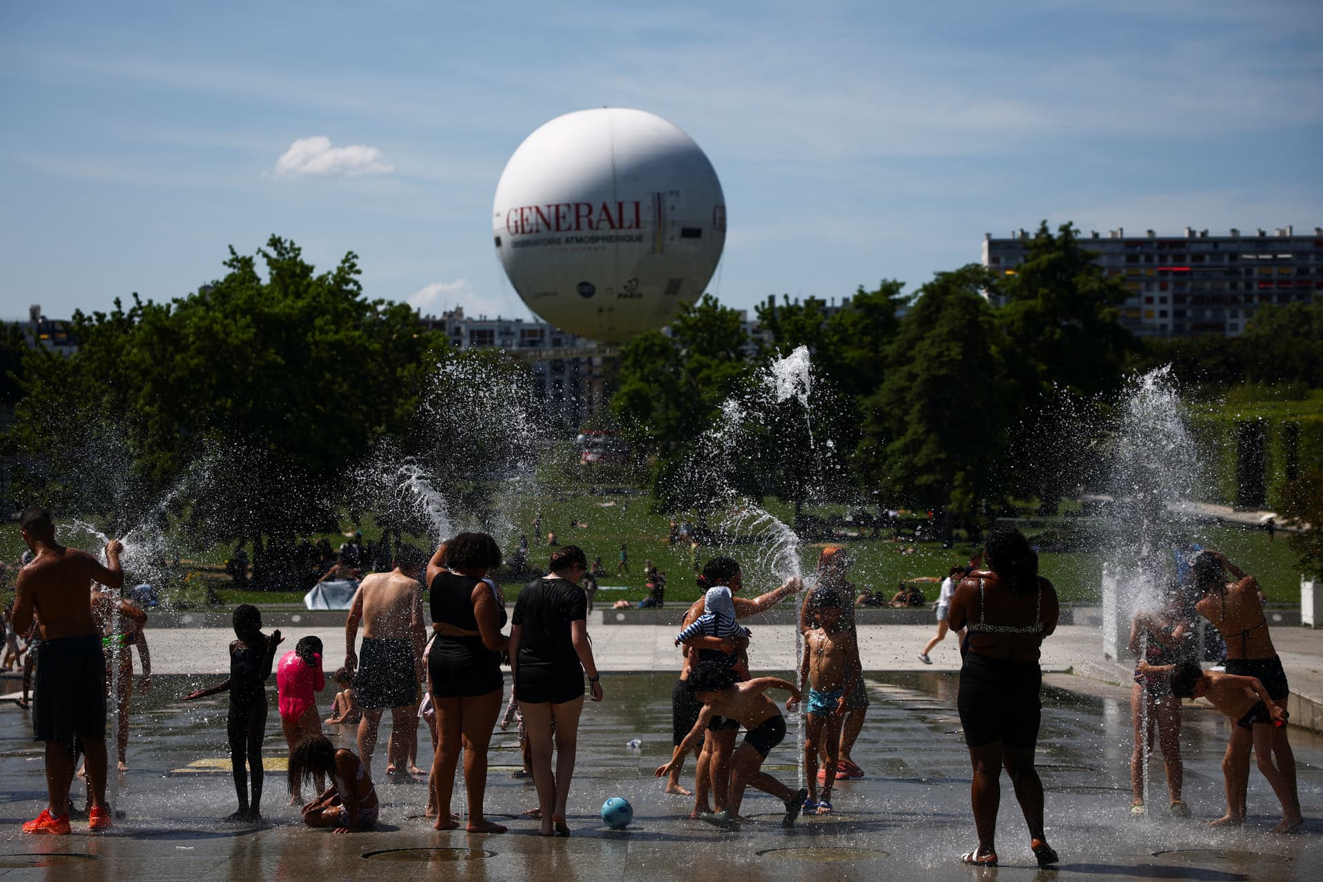 Europe sweats under early heatwave as temperatures near 40C