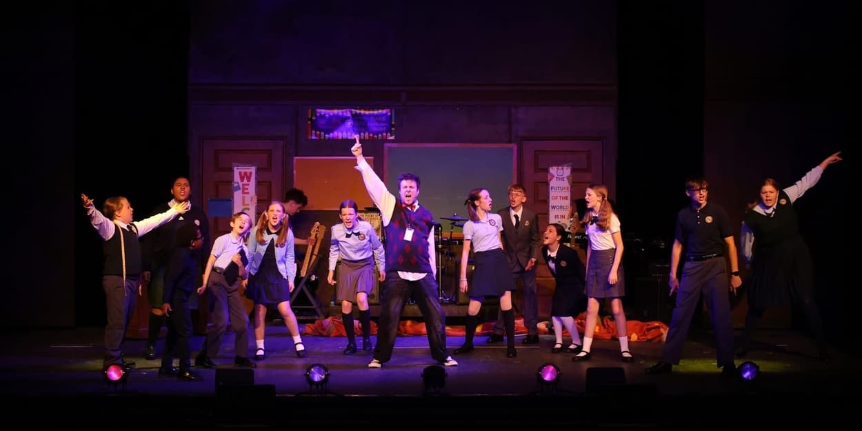 Father and son share the stage in Raleigh Little Theatre's School of Rock