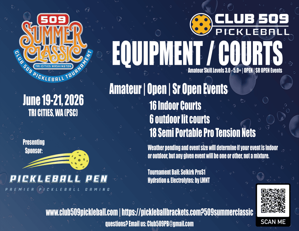 509 Summer Classic expands amateur pickleball to 22 courts in Richland
